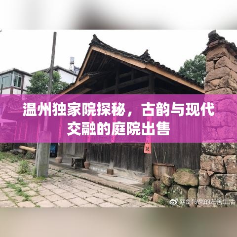 溫州獨家院探秘，古韻與現(xiàn)代交融的庭院出售