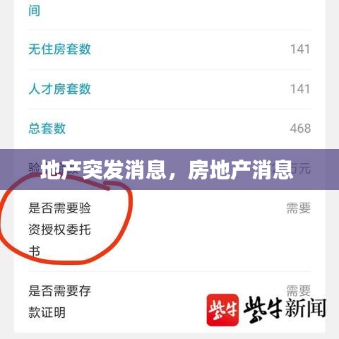 地產(chǎn)突發(fā)消息，房地產(chǎn)消息 