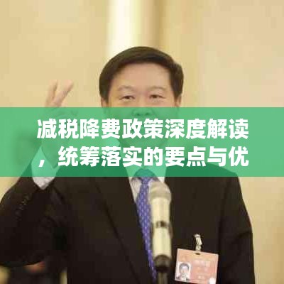 減稅降費(fèi)政策深度解讀，統(tǒng)籌落實的要點(diǎn)與優(yōu)勢分析