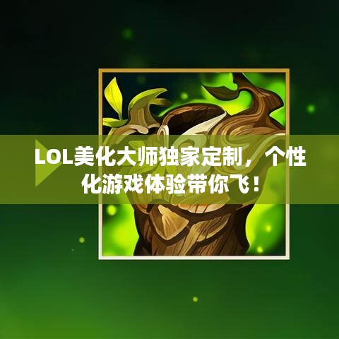 LOL美化大師獨(dú)家定制，個(gè)性化游戲體驗(yàn)帶你飛！
