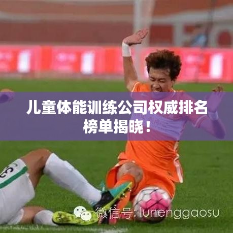 兒童體能訓(xùn)練公司權(quán)威排名榜單揭曉！