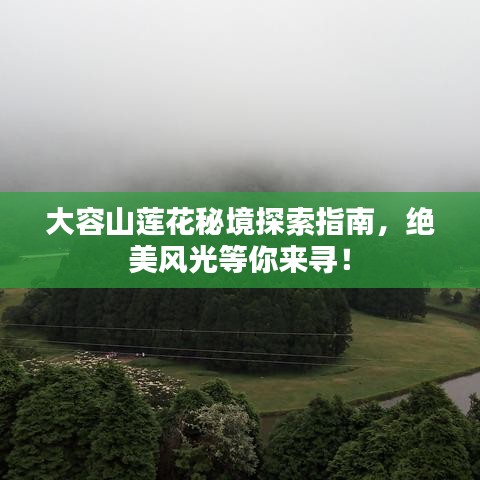 大容山蓮花秘境探索指南，絕美風(fēng)光等你來(lái)尋！