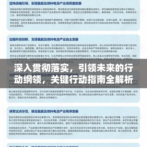深入貫徹落實(shí)，引領(lǐng)未來(lái)的行動(dòng)綱領(lǐng)，關(guān)鍵行動(dòng)指南全解析