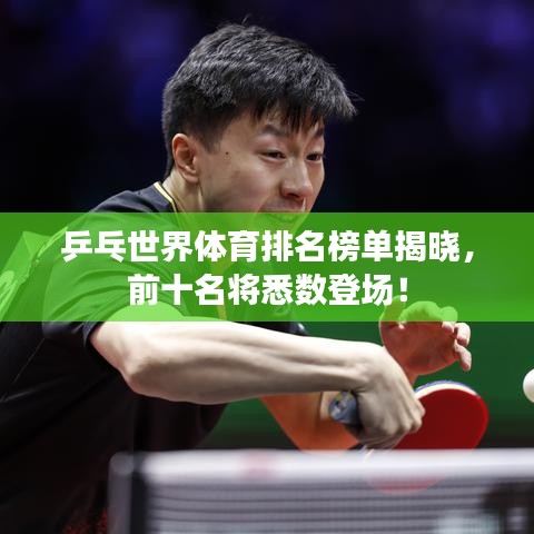 乒乓世界體育排名榜單揭曉，前十名將悉數(shù)登場(chǎng)！
